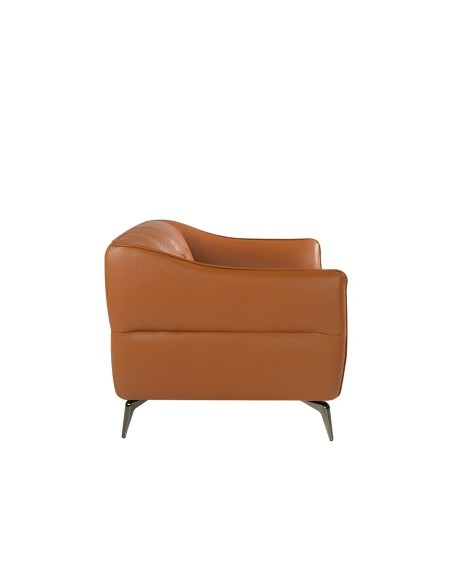 Sofá Chester 3 plazas piel marrón