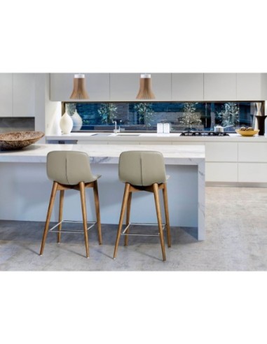 Taburete polipiel visón