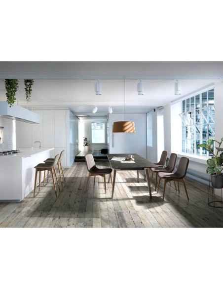 Taburete polipiel visón