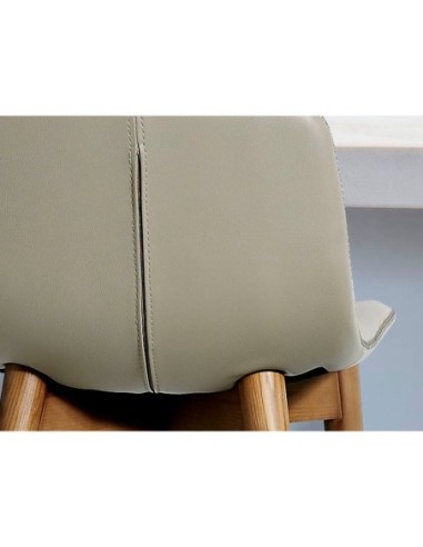 Taburete polipiel visón