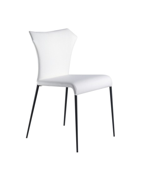 Silla polipiel blanco