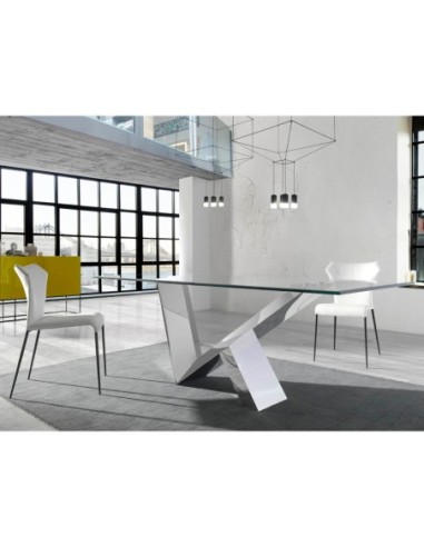 Silla polipiel blanco