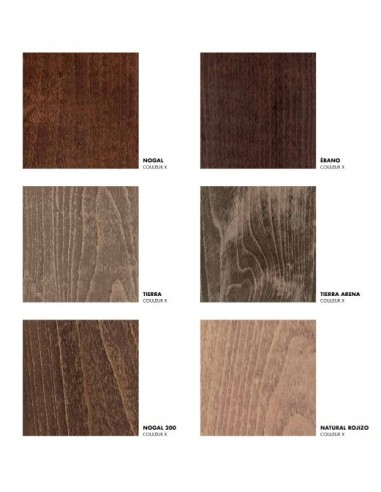 Mesa de comedor de madera redonda y con dos...