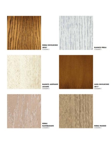 Mesa de comedor de madera redonda y con dos...