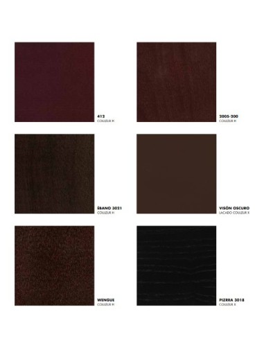 Mesa de comedor de madera redonda y con dos...