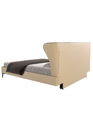 Cama polipiel color crema