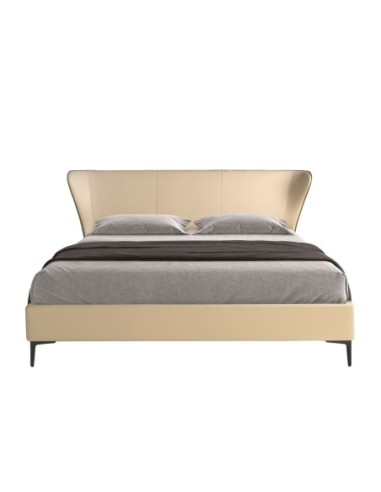 Cama polipiel color crema