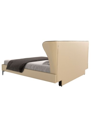 Cama polipiel color crema