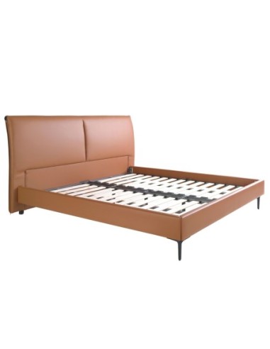 Cama polipiel color marrón