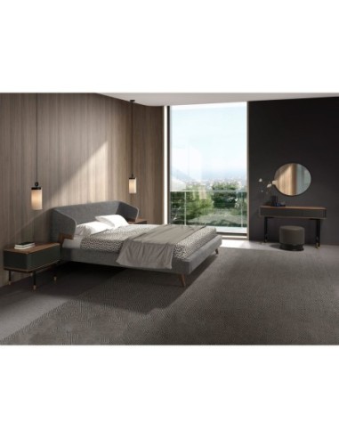 Cama tela color gris