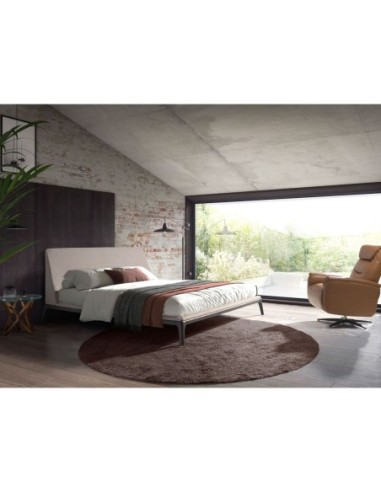 Cama tela color gris