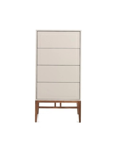 Chifonier madera beige y nogal