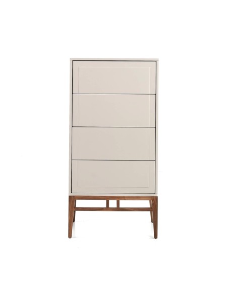 Chifonier madera beige y nogal