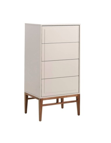 Chifonier madera beige y nogal