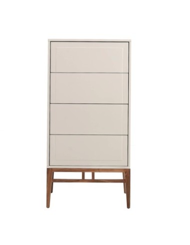 Chifonier madera beige y nogal