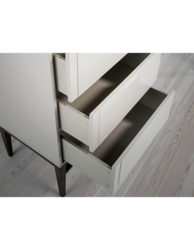 Chifonier madera beige y nogal