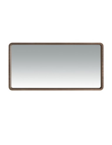 Espejo pared rectangular nogal