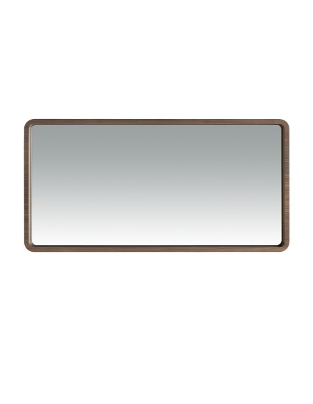 Espejo pared rectangular nogal