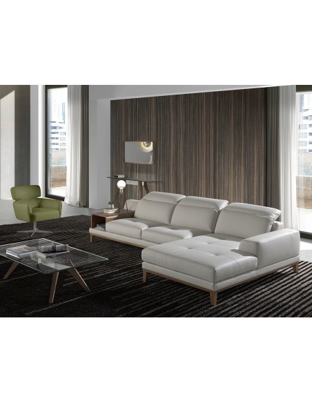 Espejo pared rectangular nogal