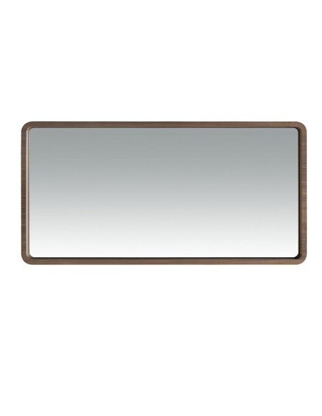 Espejo pared rectangular nogal