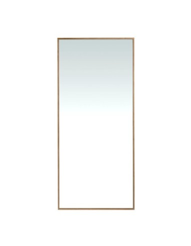 Espejo pared rectangular nogal