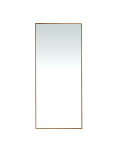 Espejo pared rectangular nogal