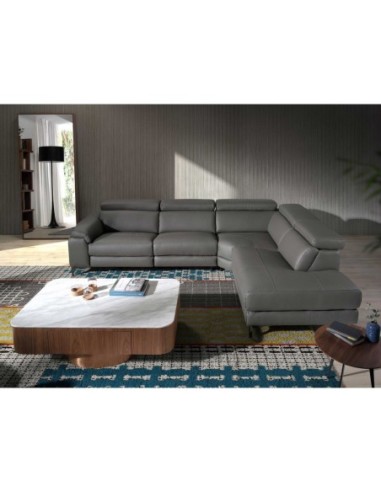 Espejo pared rectangular nogal