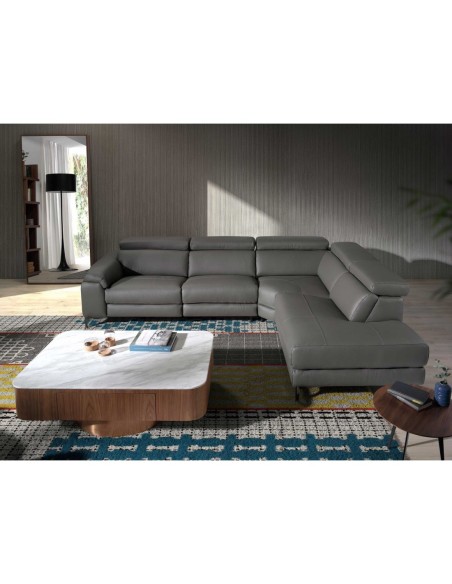 Espejo pared rectangular nogal