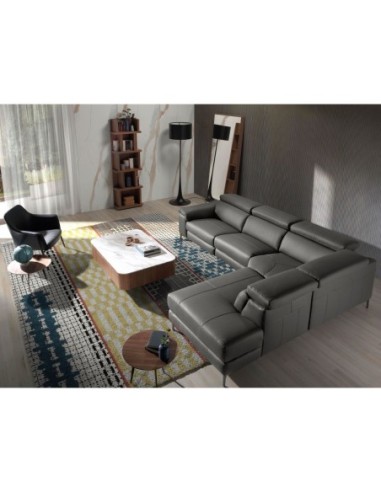 Espejo pared rectangular nogal