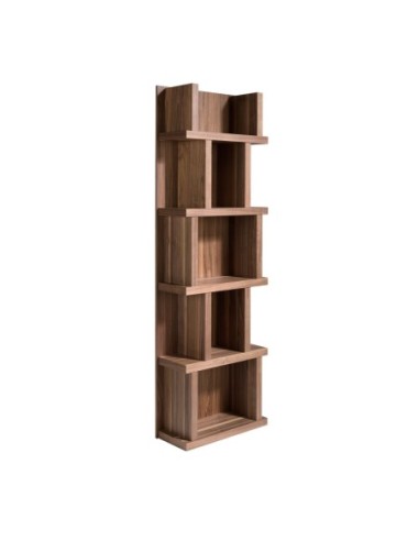 Estantería madera nogal