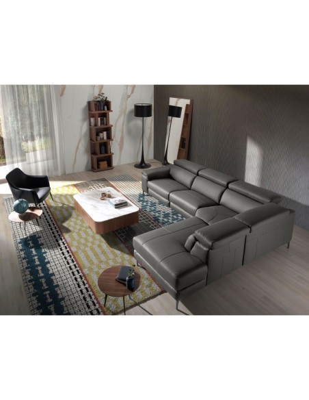 Estantería madera nogal