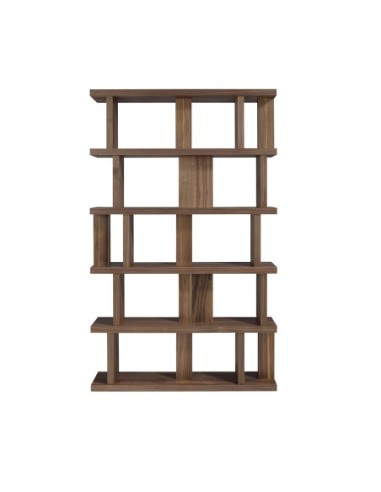 Estantería madera nogal