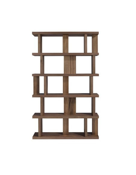 Estantería madera nogal