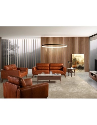 Mesa centro rectangular cristal imitación...