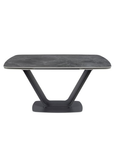 Mesa comedor extensible ovalada barril mármol...