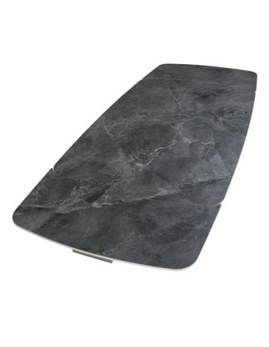 Mesa comedor extensible ovalada barril mármol...