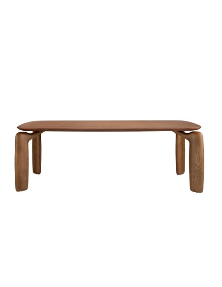 Mesa comedor rectangular nogal