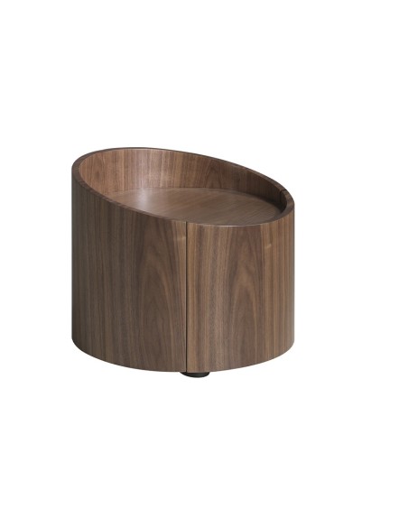 Mesita de noche nogal