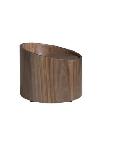 Mesita de noche nogal