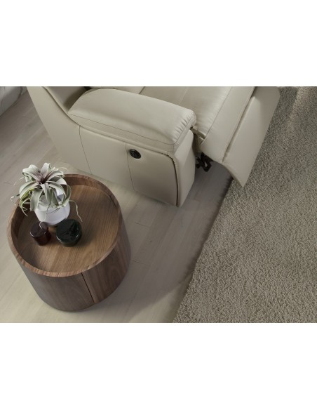 Mesita de noche nogal