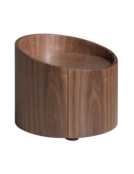 Mesita de noche nogal