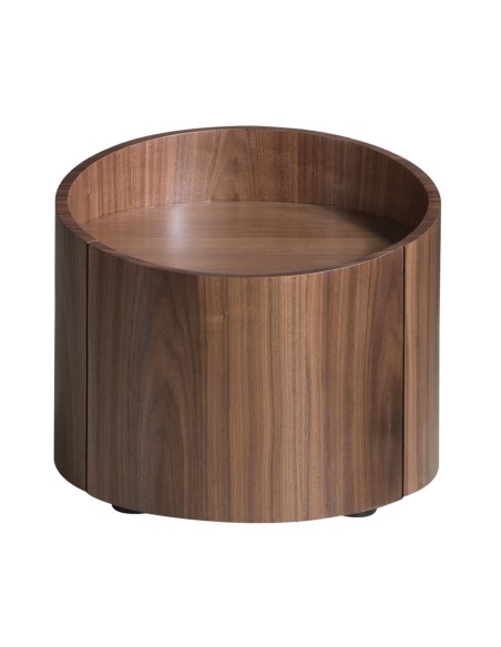 Mesita de noche nogal