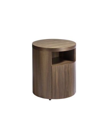 Mesita de noche nogal