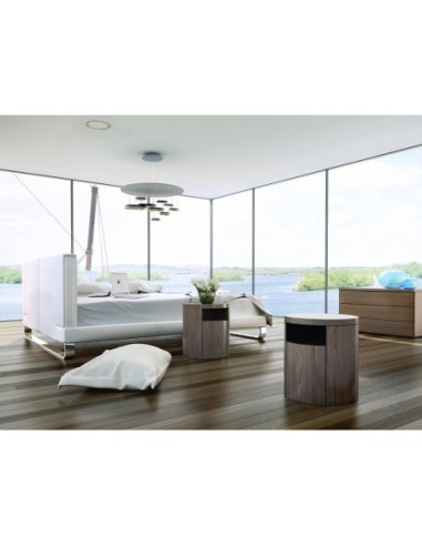 Mesita de noche nogal