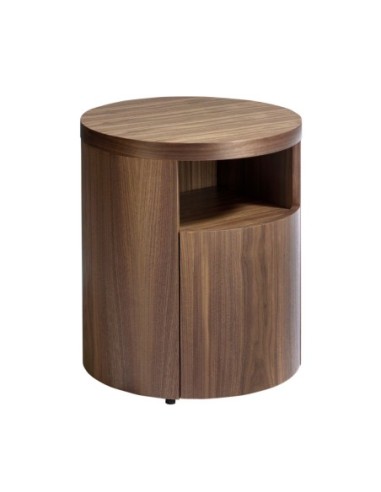 Mesita de noche nogal