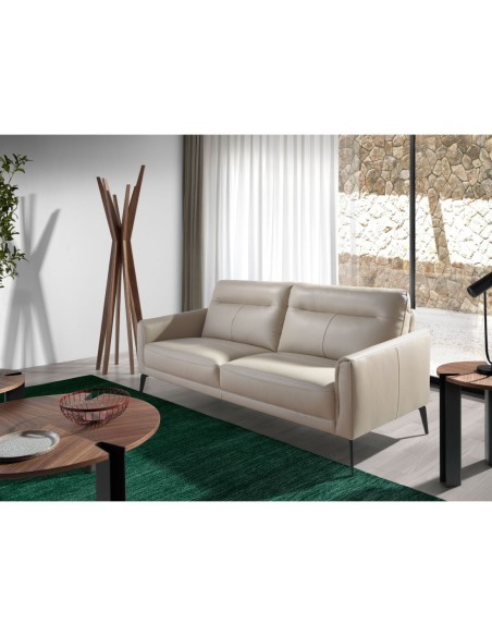 Perchero madera nogal