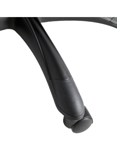 Silla oficina giratoria tela negra