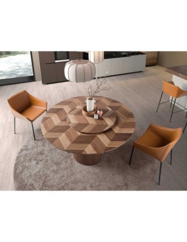 Silla polipiel marrón