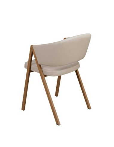 Silla polipiel visón