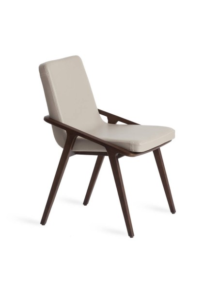 Silla polipiel visón